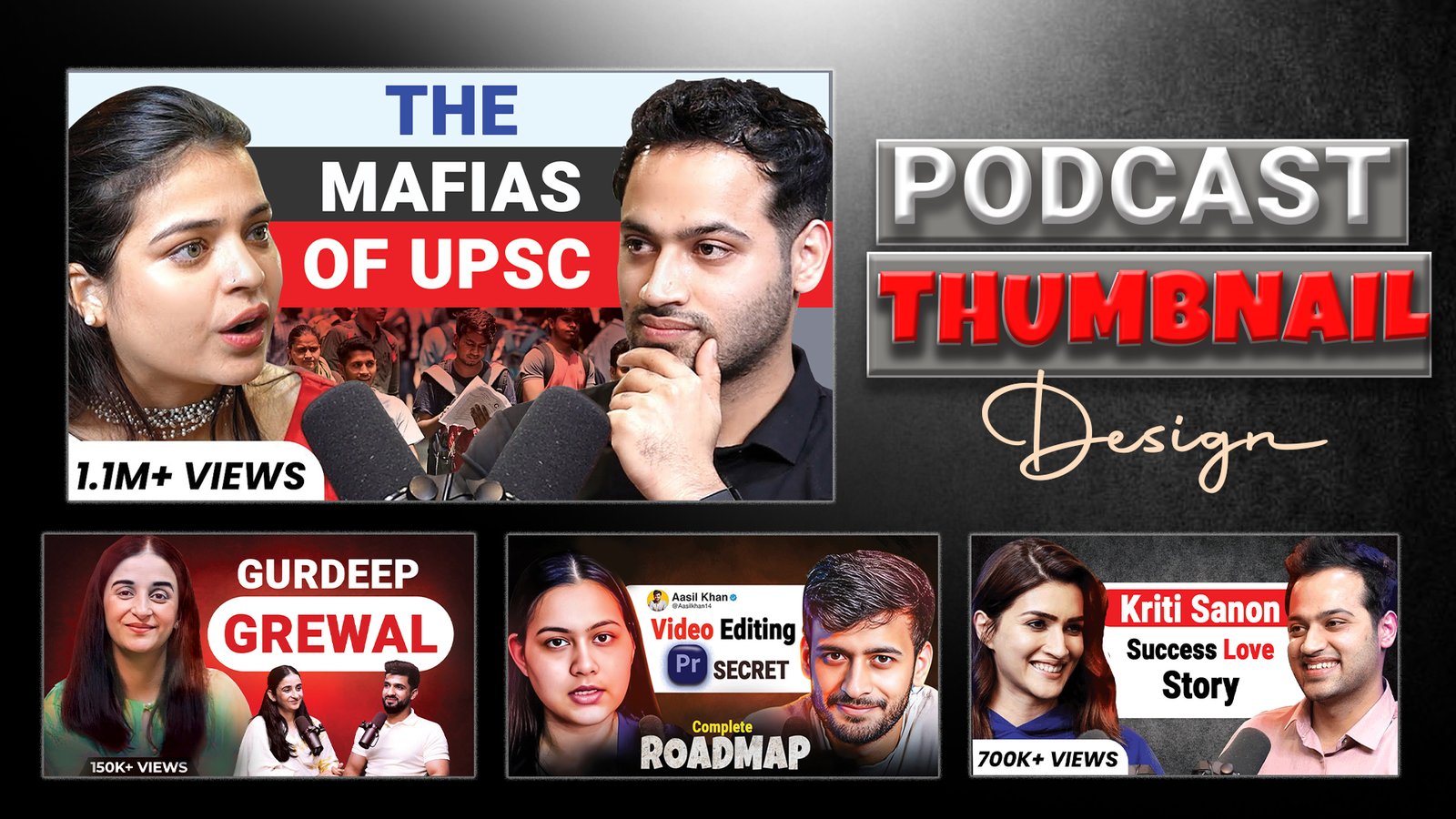 Podcast Thumbnail Examples
